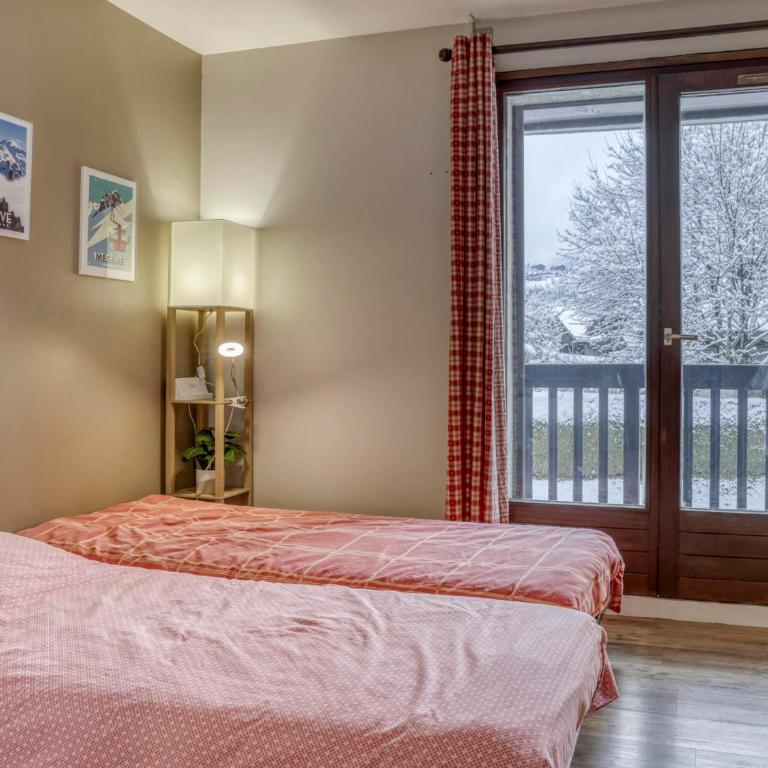 Appartement à Megève, 3 chambres, proche centre, piscine, tennis, cheminée, parking, classé 3 étoiles - FR-1-453-139 - Appartement (6 Adultes) - 3