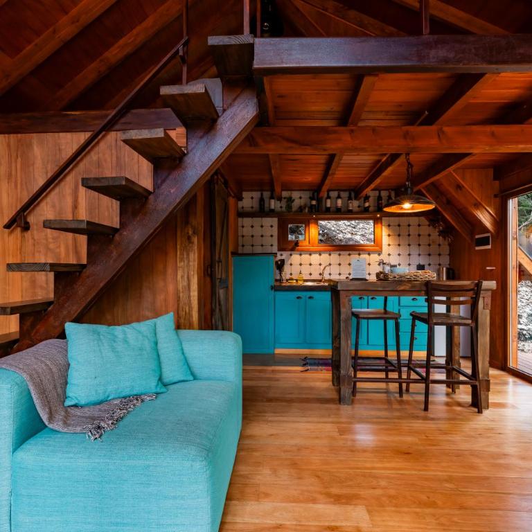 Complejo de Cabañas Ideales para parejas - Chalet de 1 dormitorio - 8