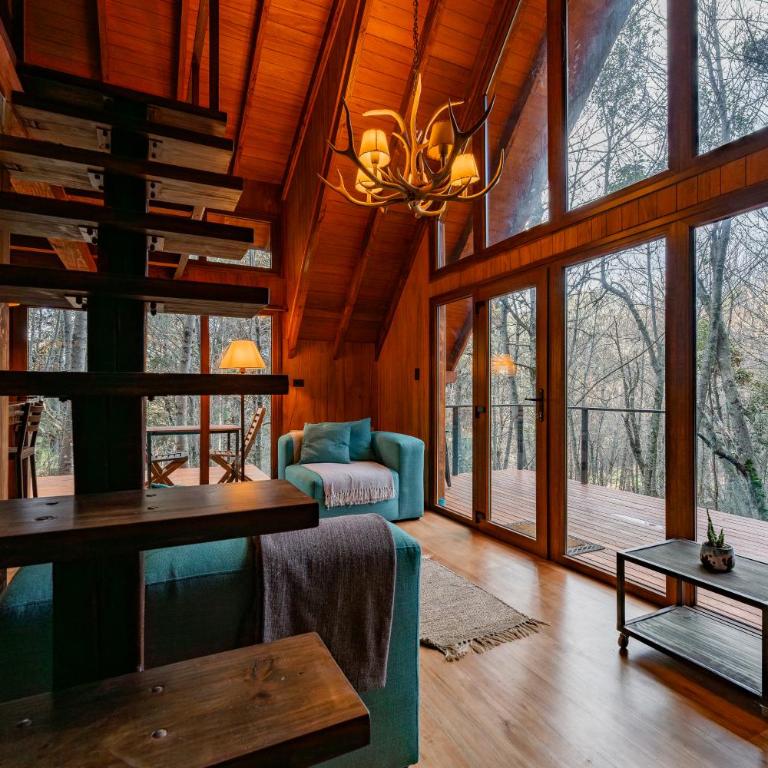 Complejo de Cabañas Ideales para parejas - Chalet de 1 dormitorio - 24