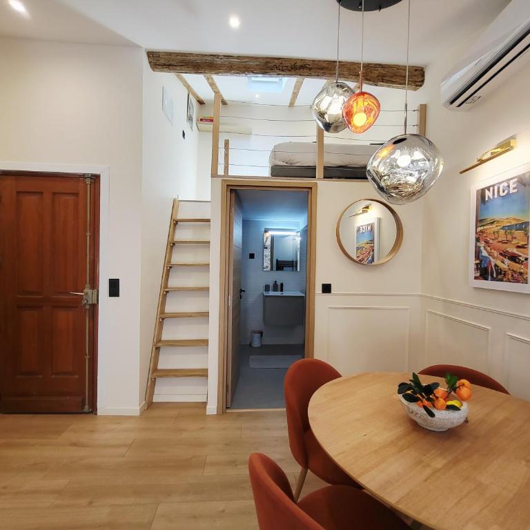 Le Nid de Revennes - séjour cosy dans la vieille ville d'Antibes - Appartement 1 Chambre - 6