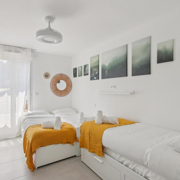 Nice flat for family with pool - Appartement 2 Chambres - 6