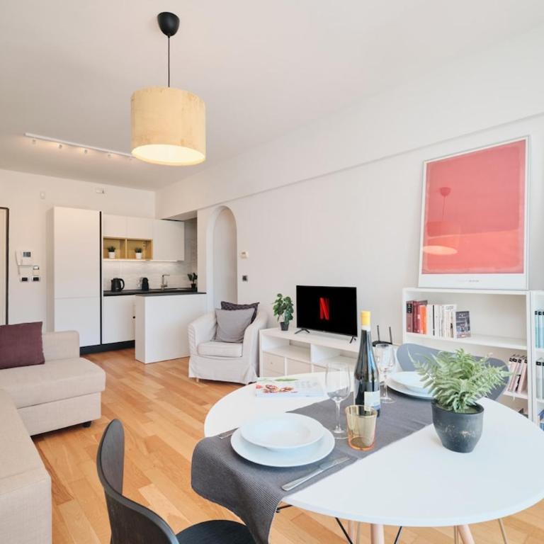 Trastevere-Colosseo, Elegant Apartment Wi-Fi & A-C - Apartment mit 1 Schlafzimmer - 1