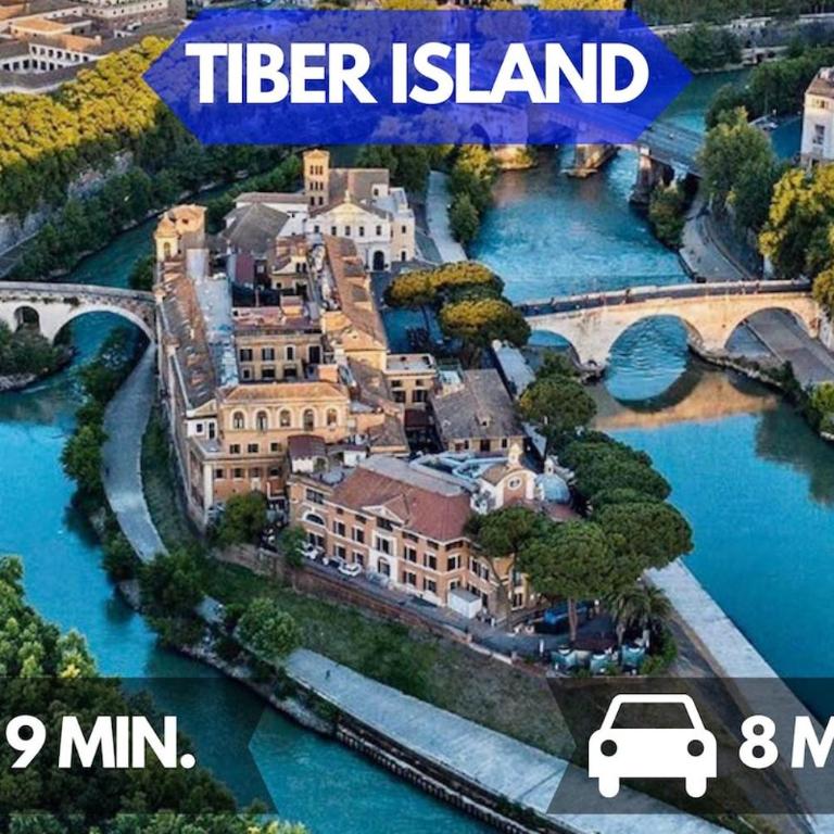 Trastevere-Colosseo, Elegant Apartment Wi-Fi & A-C - Apartment mit 1 Schlafzimmer - 56