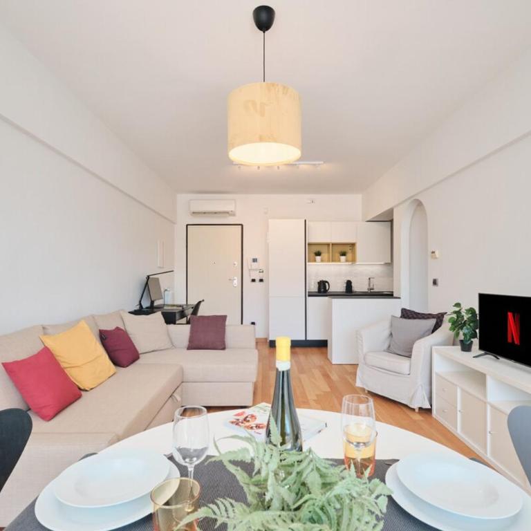 Trastevere-Colosseo, Elegant Apartment Wi-Fi & A-C - Apartment mit 1 Schlafzimmer - 5