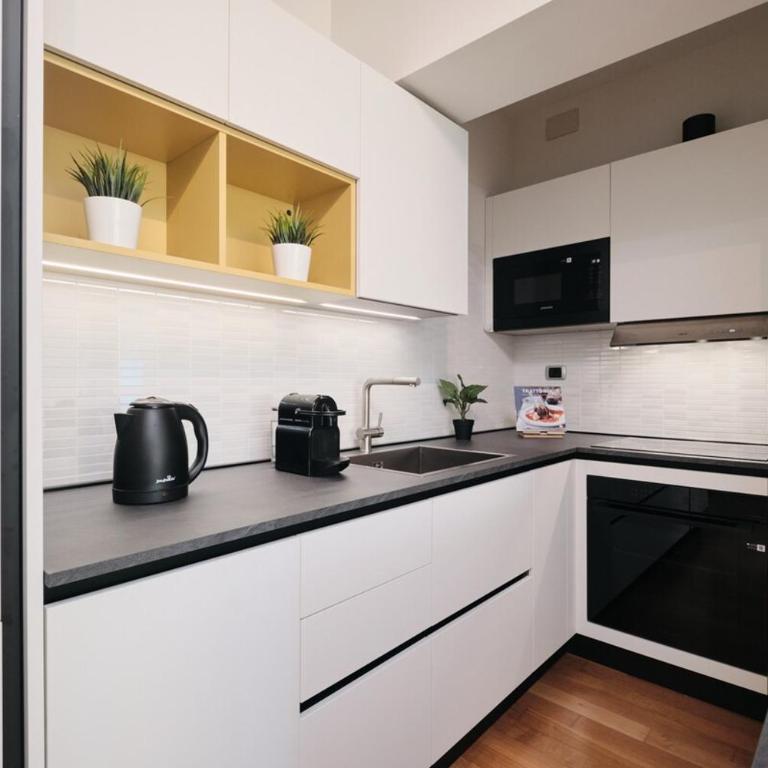 Trastevere-Colosseo, Elegant Apartment Wi-Fi & A-C - Apartment mit 1 Schlafzimmer - 14