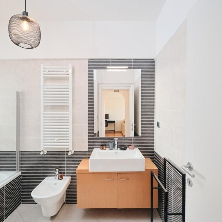 Trastevere-Colosseo, Elegant Apartment Wi-Fi & A-C - Apartment mit 1 Schlafzimmer - 18