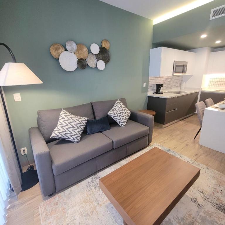 Relax en el paraíso alberca gym balcón privado - Apartamento Estudio - 10