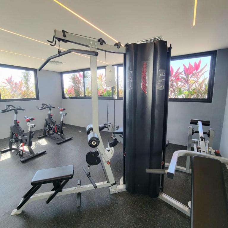 Relax en el paraíso alberca gym balcón privado - Apartamento Estudio - 33