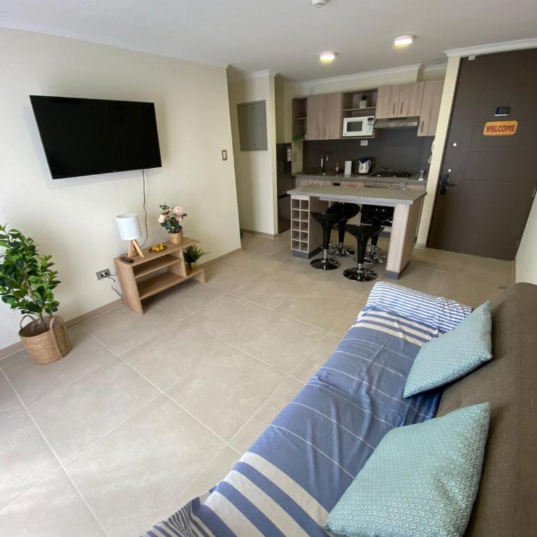 Departamento La Serena moderno y tranquilo con estacionamiento - Two-Bedroom Apartment - 2