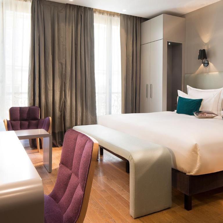 Monsieur Cadet Hotel & Spa - Chambre Double de Luxe - Accès Gratuit au Hammam - 11