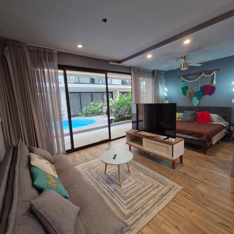 Estudio grande en la 38 - Apartamento de 1 dormitorio - 4