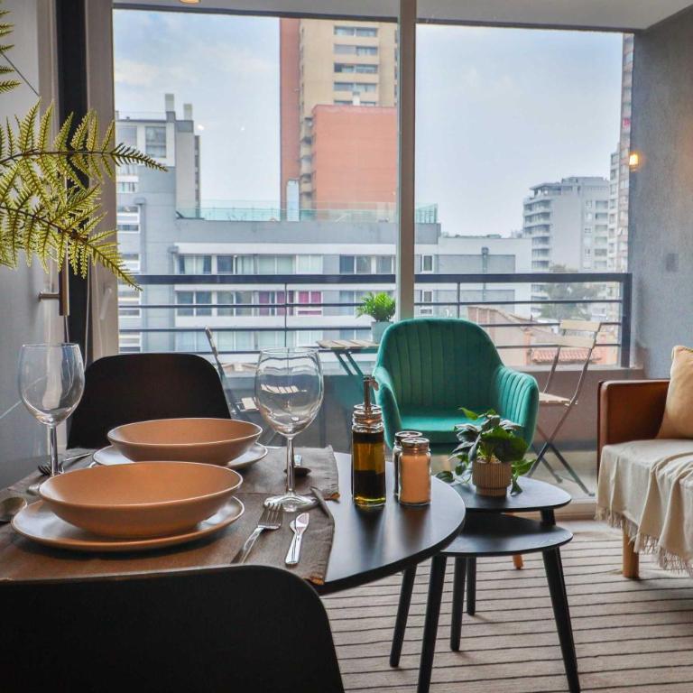 HOM I Depto A Pasos Cerro Santa Lucia Stgo - Apartment - 36