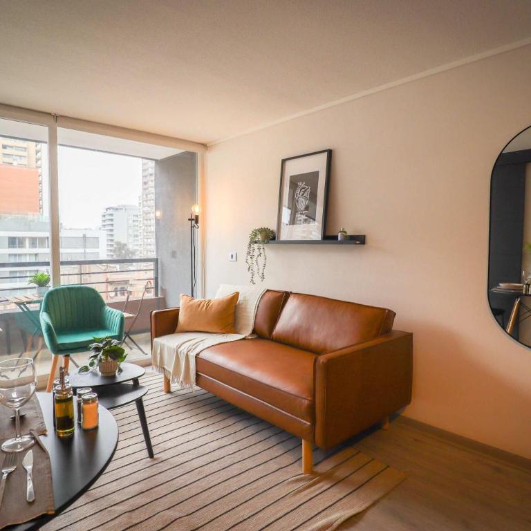 HOM I Depto A Pasos Cerro Santa Lucia Stgo - Apartment - 40