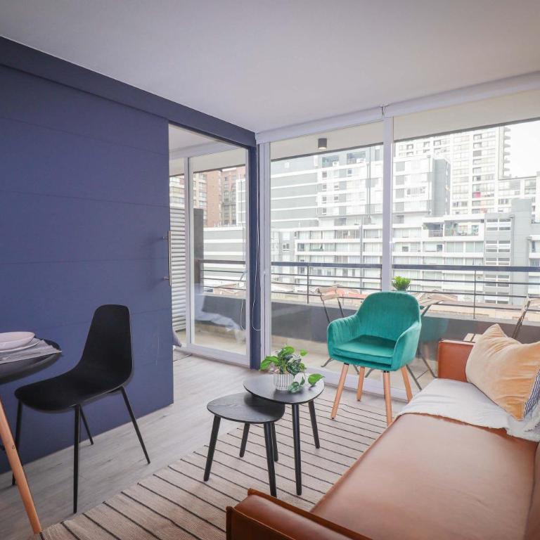 HOM I Depto A Pasos Cerro Santa Lucia Stgo - Apartment - 45