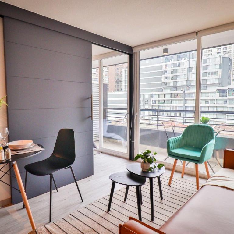 HOM I Depto A Pasos Cerro Santa Lucia Stgo - Apartment - 46