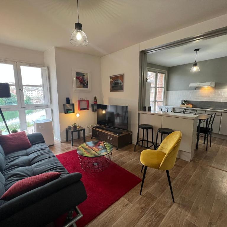 Appartement lumineux avec vue sur le Tarn - Apartment mit 1 Schlafzimmer - 8