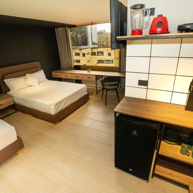 Nuit by Ilar - Habitación Doble Estándar con 2 camas dobles - 9