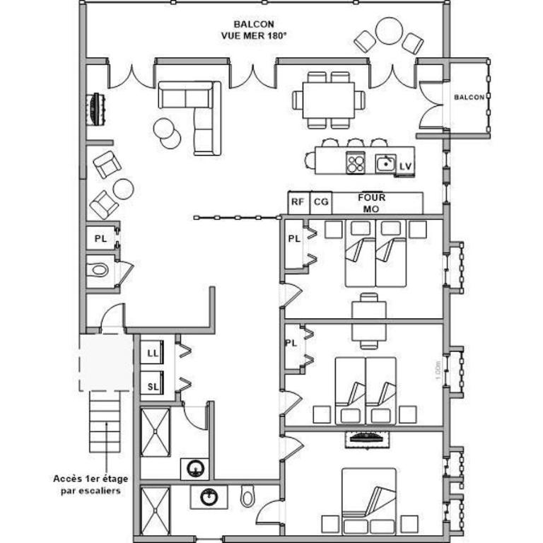 "le veillat" à 50m de la plage - 3-Bedroom House - 10