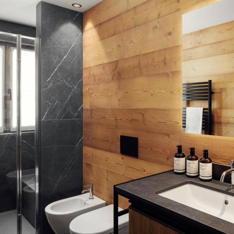 Le Geant, Courmayeur, Apartments by Marriott Bonvoy - Monolocale con 1 Letto Queen Size, Divano Letto Privato, Vista sul Giardino e Balcone - 11