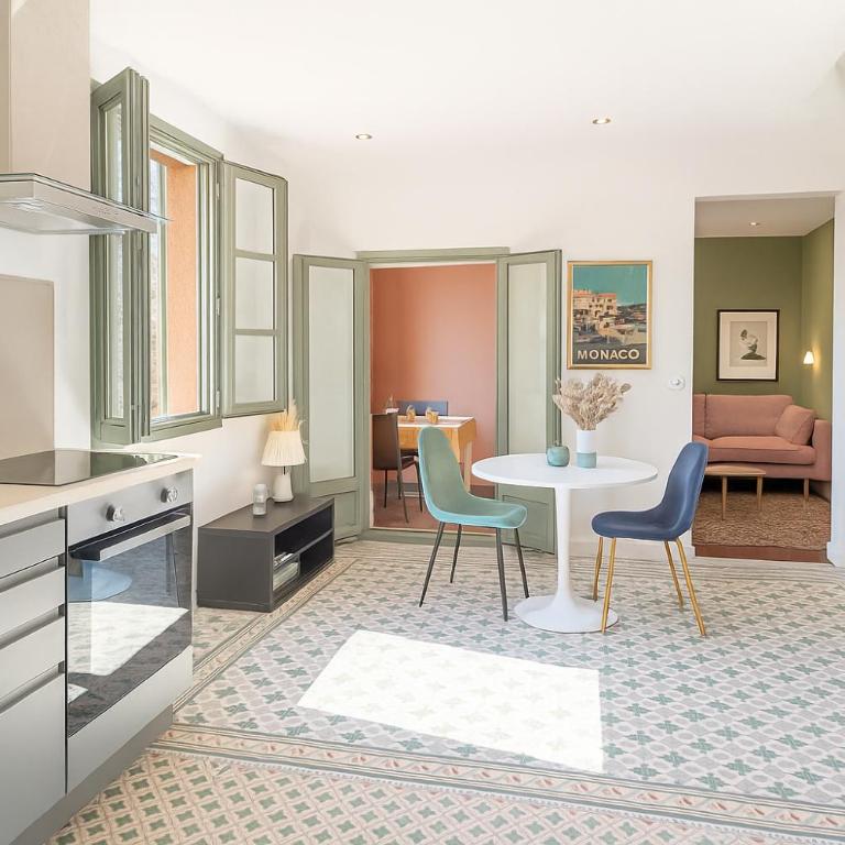 Beausoleil Charming Apartment - Chambre Simple - 12