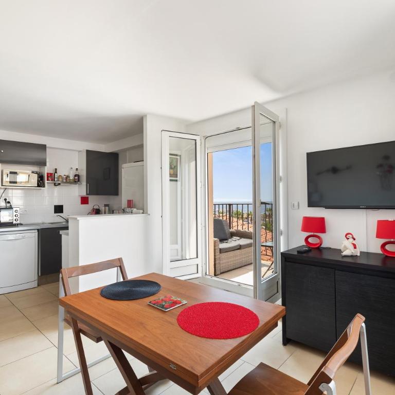 Constance d'Azur - Climatisé vue mer - One-Bedroom Apartment - 3