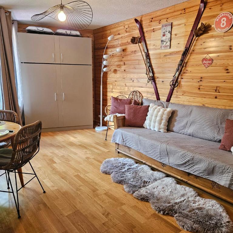 Aux pieds des pistes avec balcon - meublé 3 étoiles - Appartement avec Balcon - 3