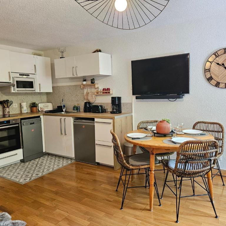 Aux pieds des pistes avec balcon - meublé 3 étoiles - Appartement avec Balcon - 5