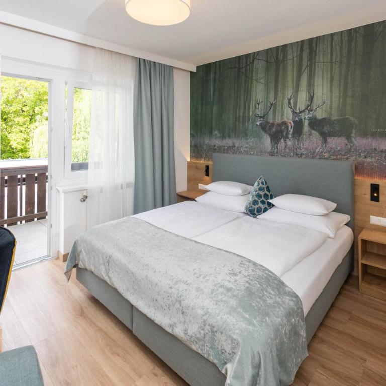 Hotel Garni Wurzer - Doppelzimmer mit Balkon ohne Seeblick - 1