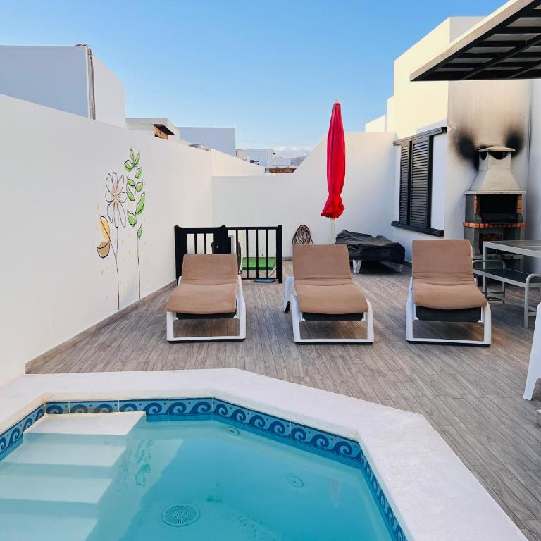 Playa Blanca , Koldos beach house - Three-Bedroom Villa - 30