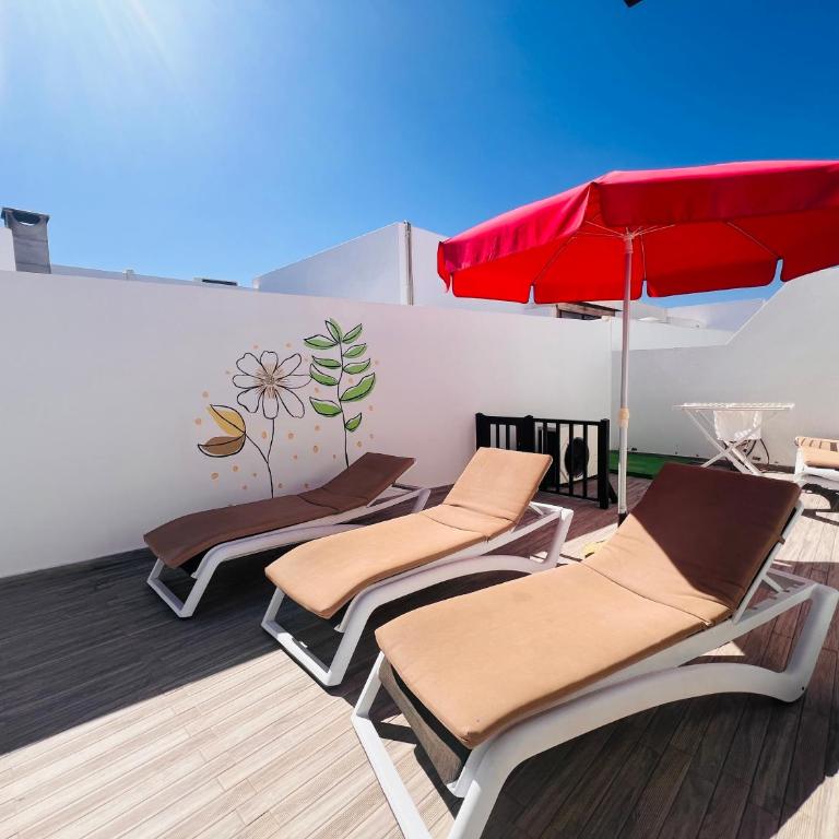 Playa Blanca , Koldos beach house - Three-Bedroom Villa - 34