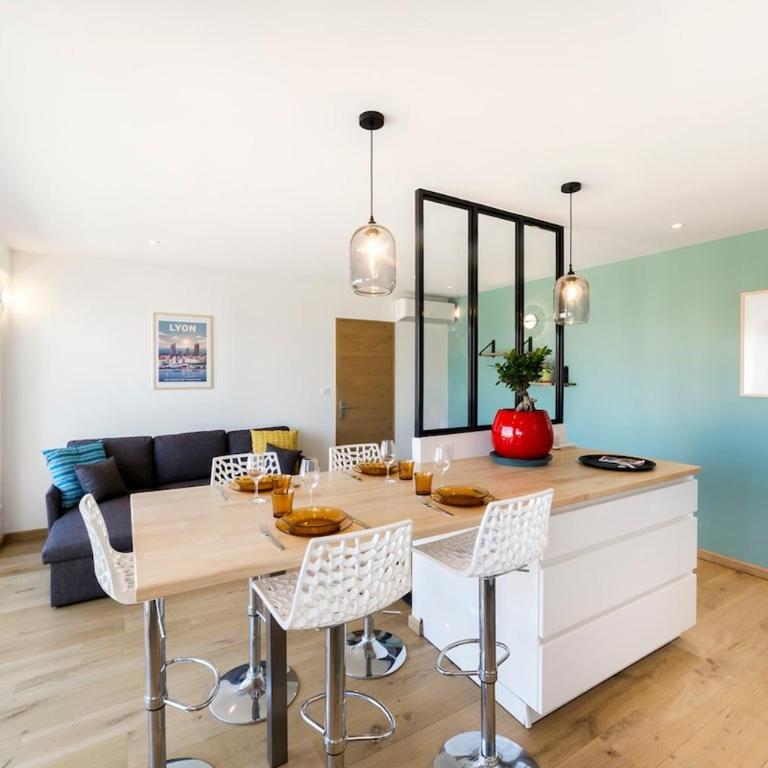 COCON - PartDieu l Parking l Climatisation by Dreamy Flat Lyon - Apartment mit 1 Schlafzimmer - 8