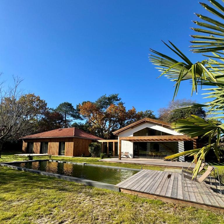 Villa des Résiniers, proche plage & forêt, wifi - Villa avec Piscine Privée - 48