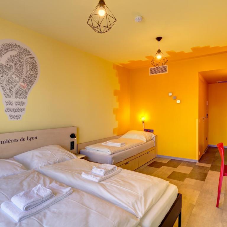 MEININGER Hotel Lyon Centre Berthelot - Chambre Triple Standard - 4