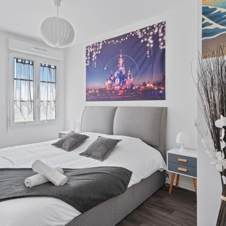 Park' Avenue Cocon pour 6 personnes à Disneyland - Familien-Apartment mit 2 Schlafzimmern - 9