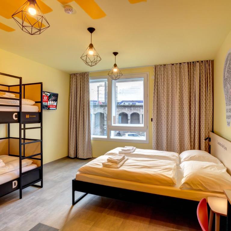 MEININGER Hotel Lyon Centre Berthelot - Chambre Quadruple Standard - 4