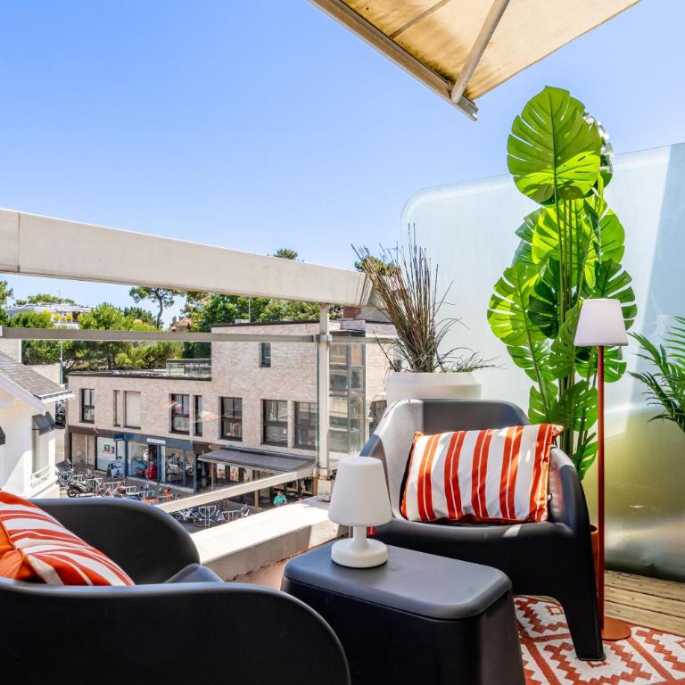 Le Raffiné - Studio avec balcon, proche de l'océan - Appartement - 10