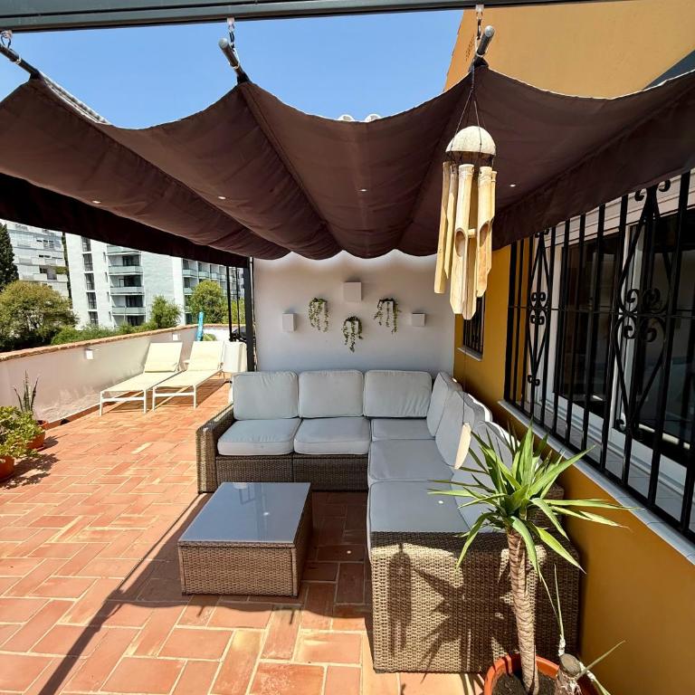 Penthouse - Beach - Sea View - Pool - 40 sqm Private Terrace - One Bedroom - Sleeping Alcove - Casa - 8