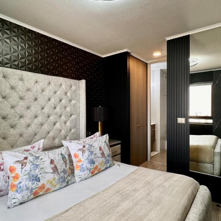 Amy Apartment frente al metro Irarrazaval - Two-Bedroom Apartment - 5