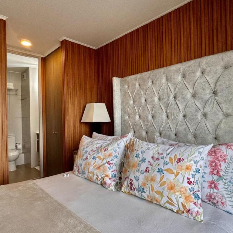 Amy Apartment frente al metro Irarrazaval - Two-Bedroom Apartment - 9