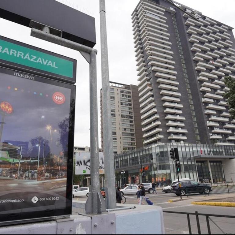 Amy Apartment frente al metro Irarrazaval - Two-Bedroom Apartment - 11