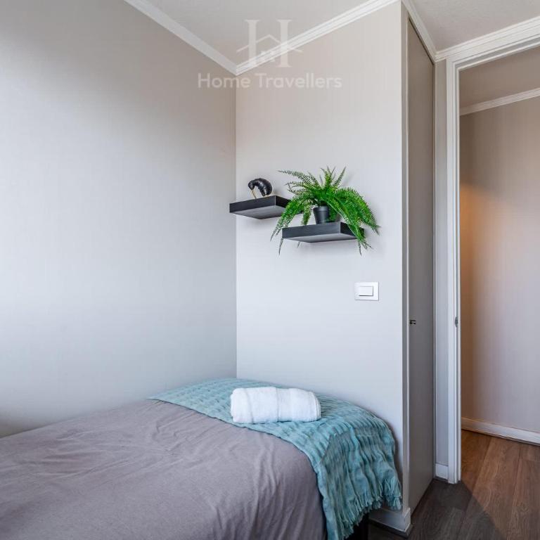 HT Dpto en Nunoa con Balcon y Estac 3PAX - Apartment - 8