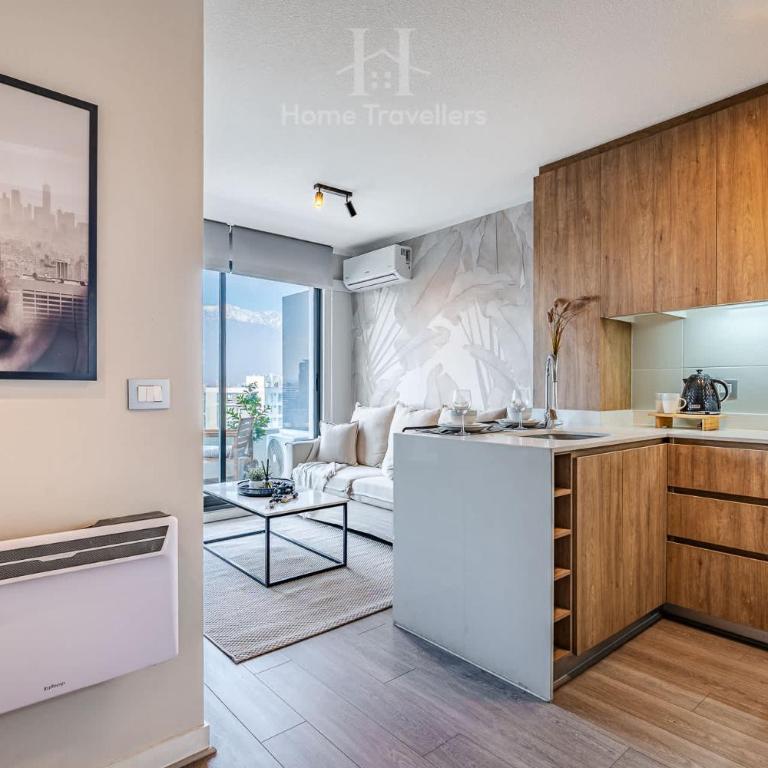 HT Dpto en Nunoa con Balcon y Estac 3PAX - Apartment - 13