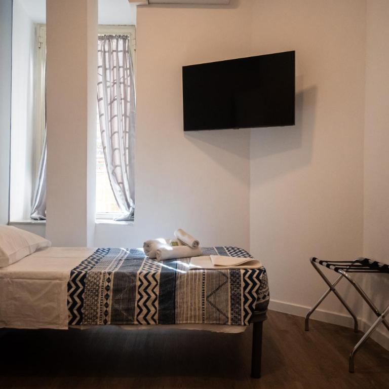 Gate 40 Roma - Single Room with Private Internal Bathroom - 14