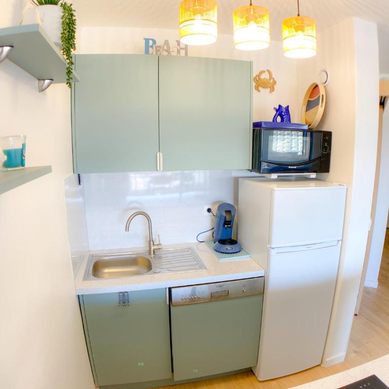 Nouveau T2 L'Escale Bleue Vue Port Carnon Proche Plage - Appartement avec Vue et Balcon - 7