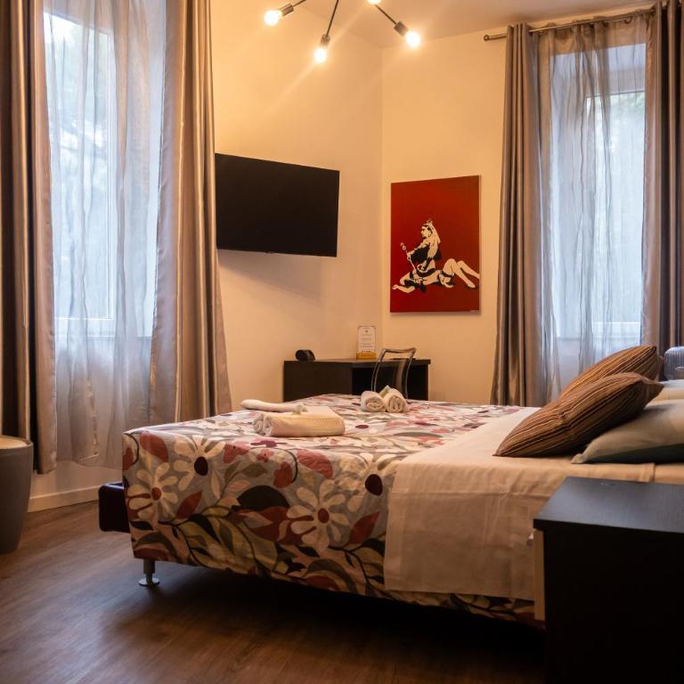 Gate 40 Roma - Double Room with Private Internal Bathroom - 25