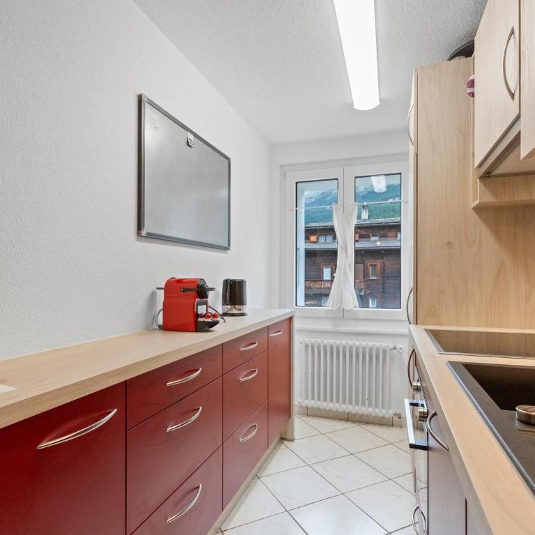 Zermatt 4 pers, 3 lits - vue & calme - Apartment mit 2 Schlafzimmern - 7