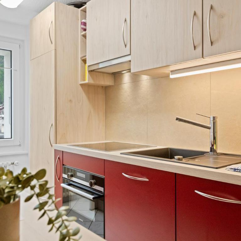 Zermatt 4 pers, 3 lits - vue & calme - Apartment mit 2 Schlafzimmern - 1