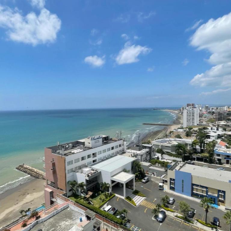 Lujoso Dpto vista a ciudad Edificio Poseidón - Two-Bedroom Apartment with City View - 1