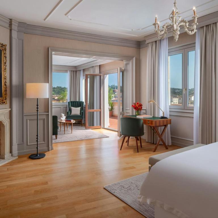 The Excelsior, a Luxury Collection Hotel, Florence - Suite King Belvedere con Terrazza e Vista Fiume - 1
