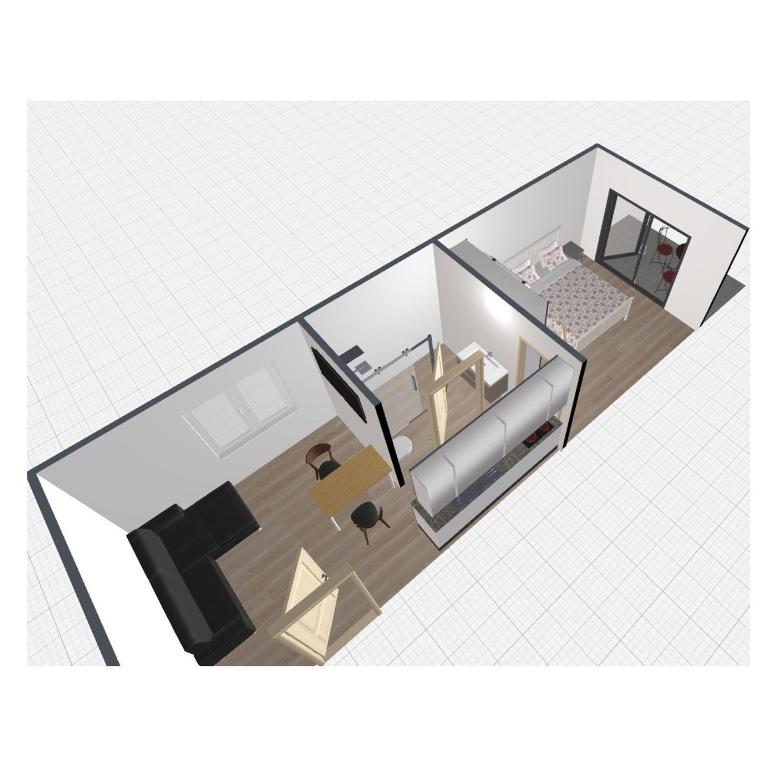 Quattro Rocce Apartments Zelen - Porodična Soba sa Bočnim Pogledom na More - 13